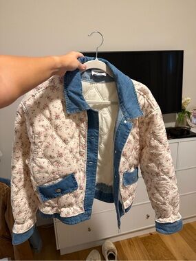 Eesome Quilted Floral Jacket